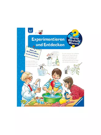 RAVENSBURGER | Libro - Wieso Weshalb Warum - Experimentieren und Entdecken | 